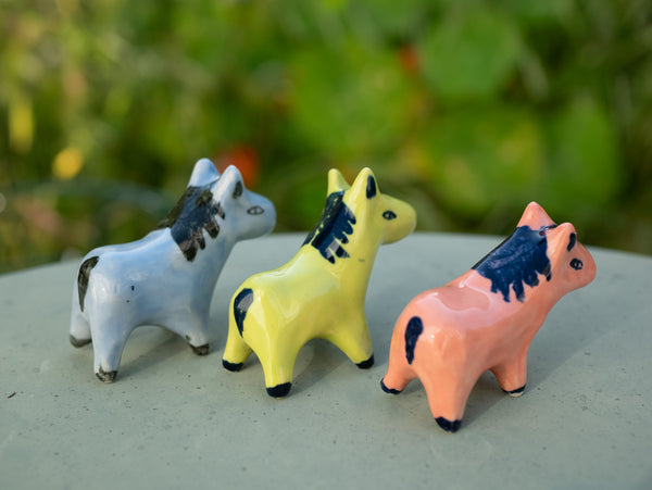 Tiny Ceramic Horse