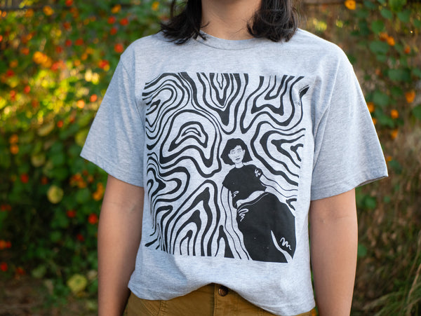 "Floating Away" Boxy Tee