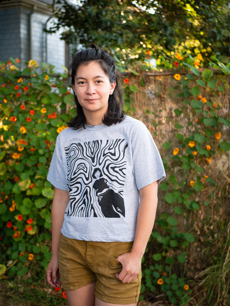 "Floating Away" Boxy Tee