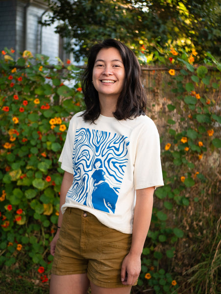 "Floating Away" Boxy Tee