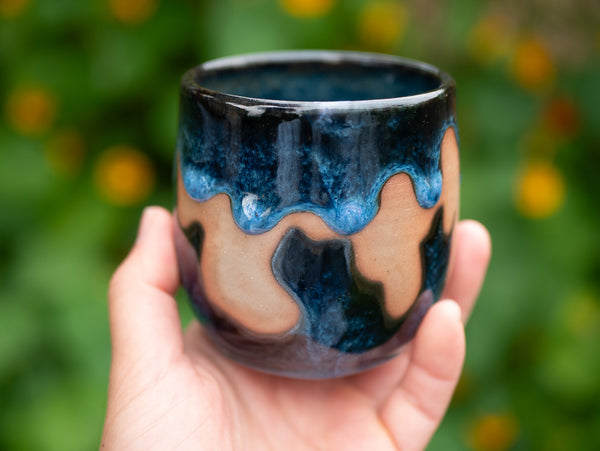 Blue Drippy Cup