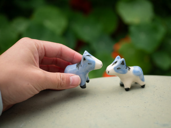 Tiny Ceramic Horse