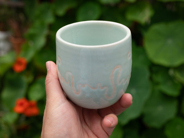 Porcelain Sunrise Cup