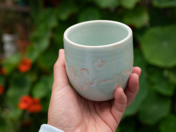 Porcelain Sunrise Cup