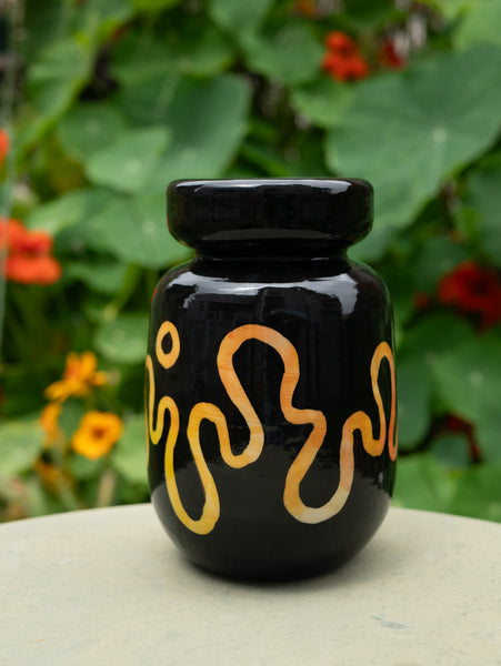 Rainbow Wavy Vase