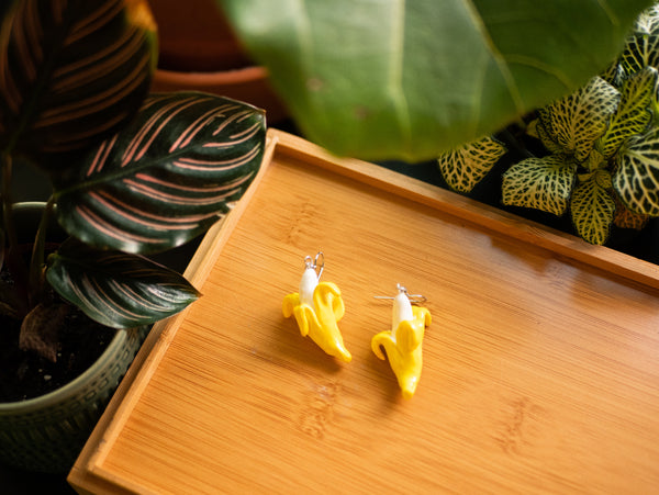 Banana Earrings