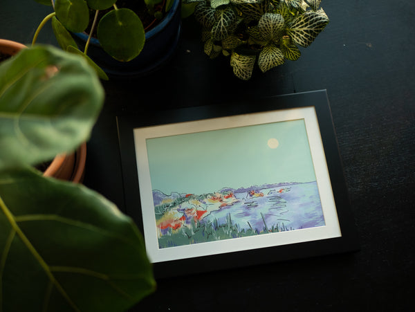 "Santa Cruz" Print