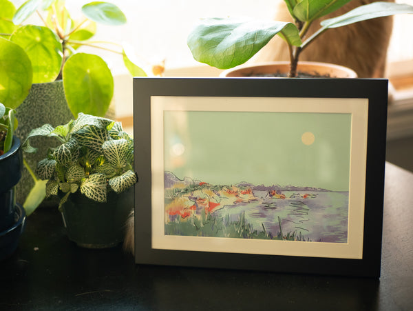 "Santa Cruz" Print