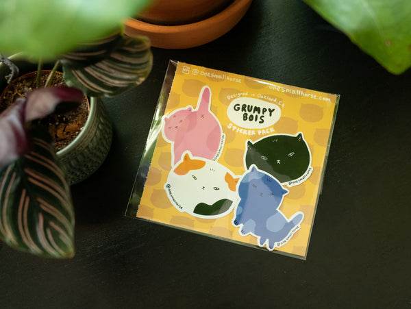 Grumpy Boi Sticker Pack