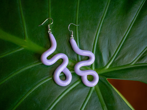 Lilac Small Squiggles