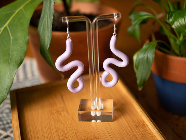 Lilac Small Squiggles
