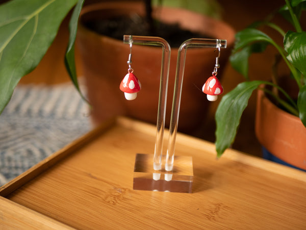 Mushroom Earrings