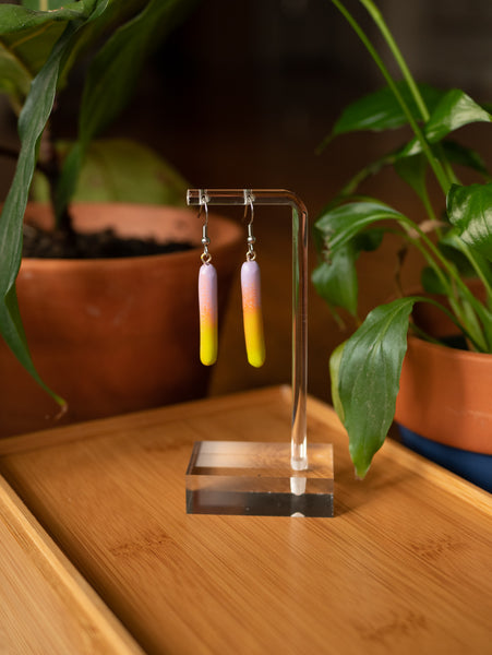Dusk Glow Gradient Dangle Earrings