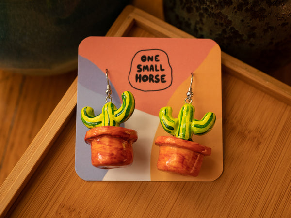 Saguaro Cactus Earrings