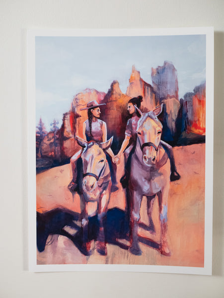"Horse Girls" Giclée Print