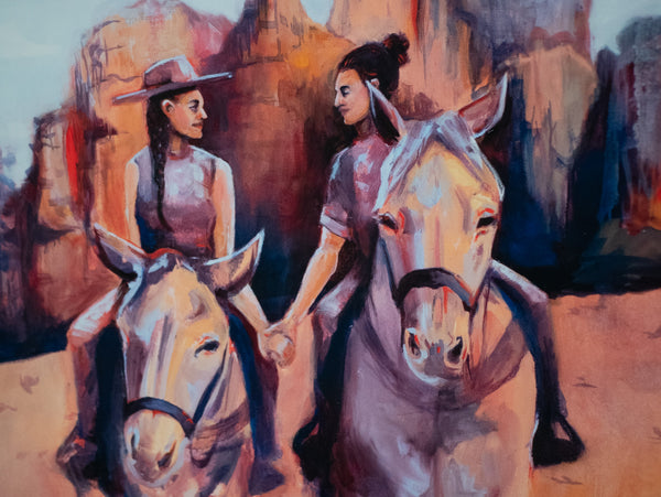 "Horse Girls" Giclée Print