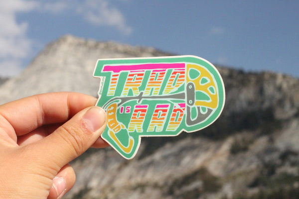 Trad is Rad Sticker