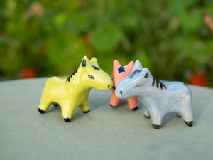Tiny Ceramic Horse