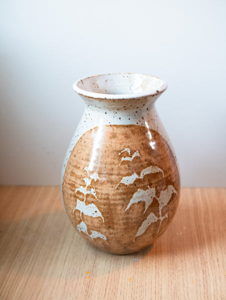 Rutile Leaf Shadow Vase