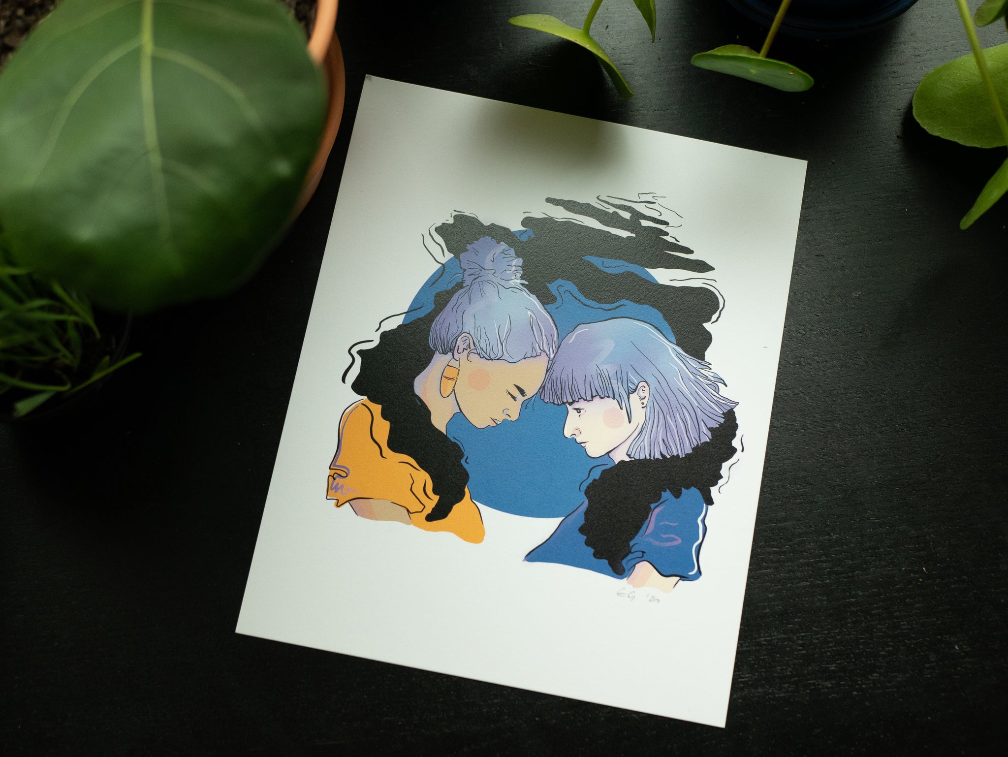 "Let's Take Care of Eachother" Print