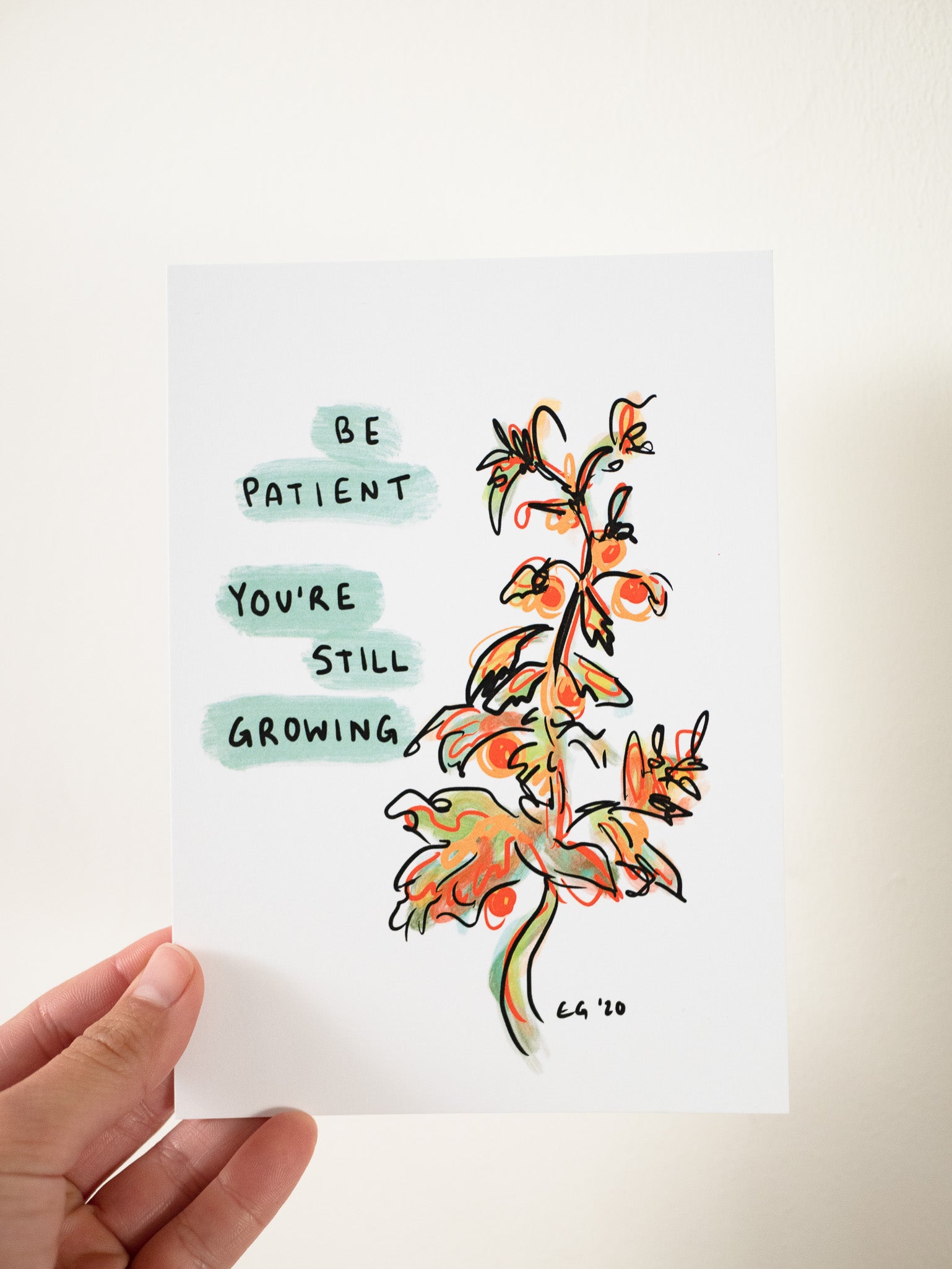 "Growing" Print