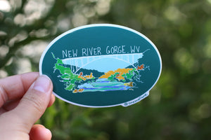 New River Gorge Sticker